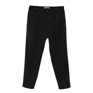 Briglia Black Trousers - Cropped Trousers Men